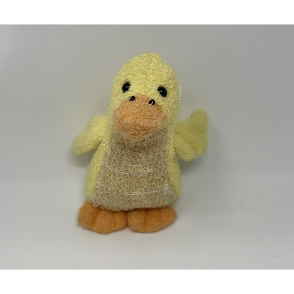 Rare Vintage 1998 Bath & Body Works Scrubby Buddies Beaker The Duck